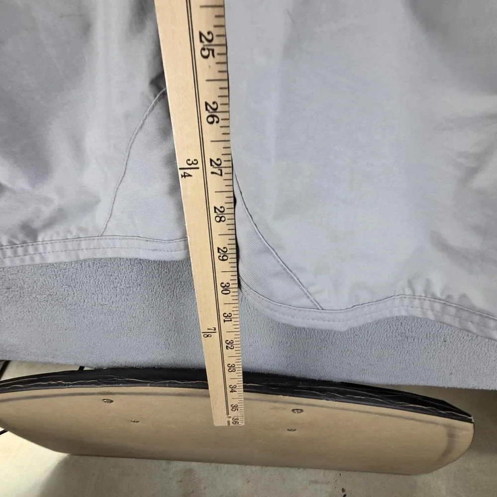 The North Face Pants Mens Large Gray HyVent Snow Ski Waterproof Zip Pockets